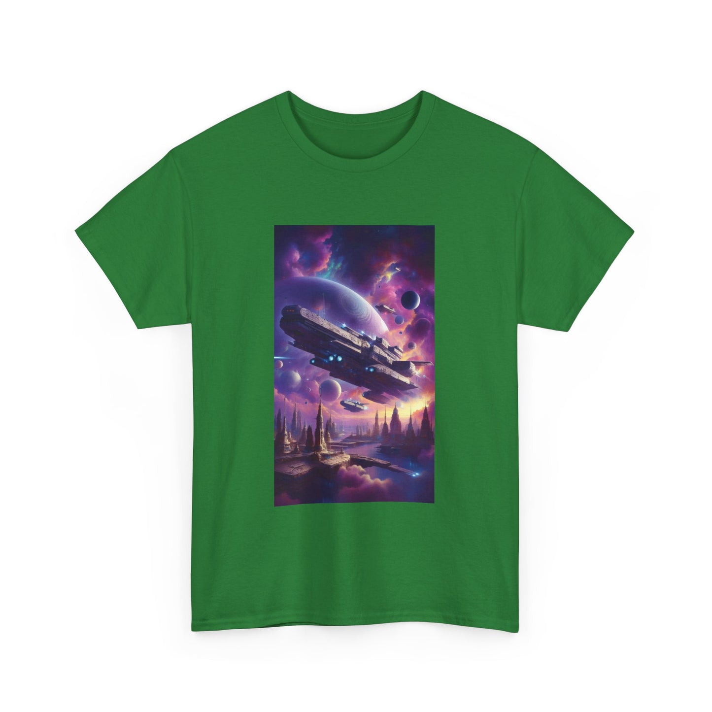 StarShip Men's Tee Shirt - Unisex Heavy Cotton Tee