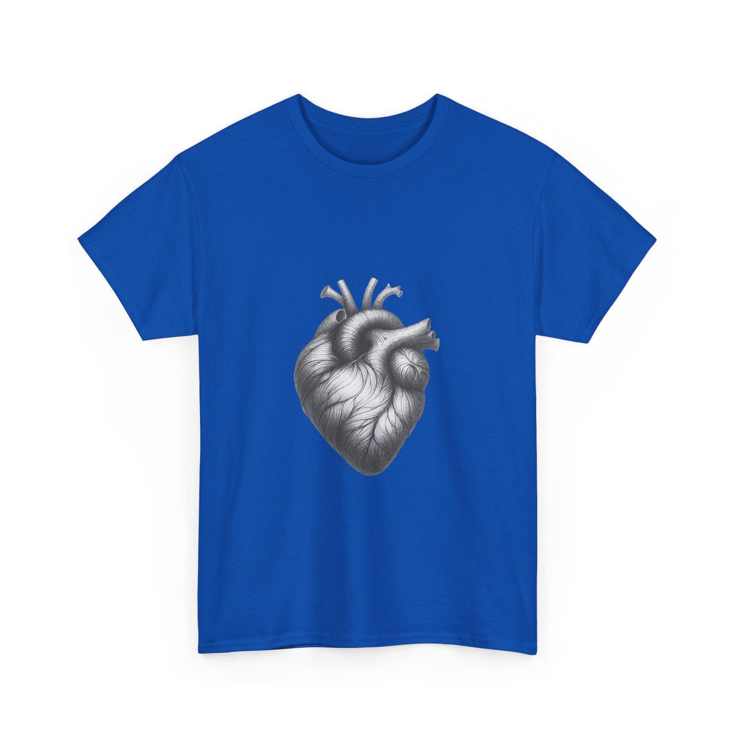 Men's Tee Shirt True Heart Unisex Heavy Cotton Tee