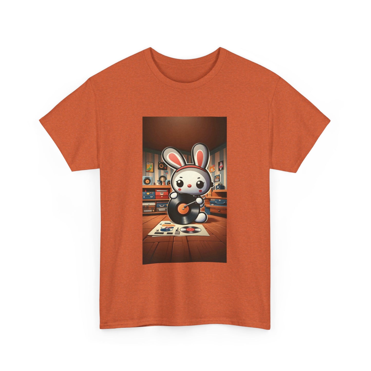 Women's T-Shirt Bunny Design Cotton Tee