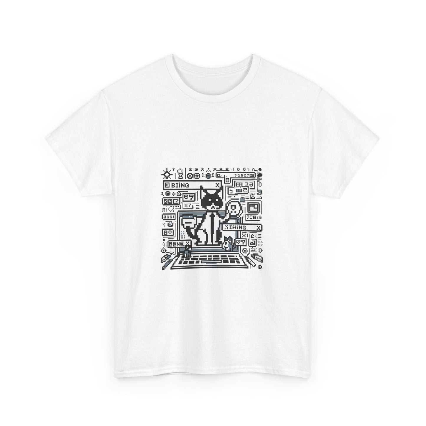 Ascii Cat Unisex Tee