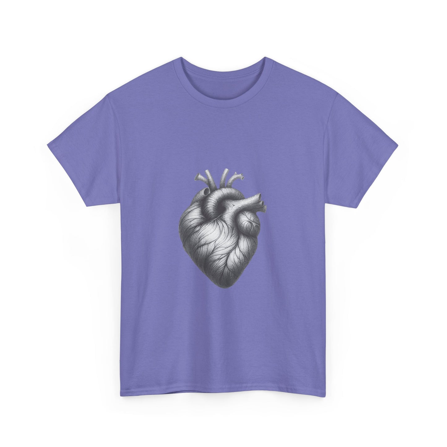 Men's Tee Shirt True Heart Unisex Heavy Cotton Tee