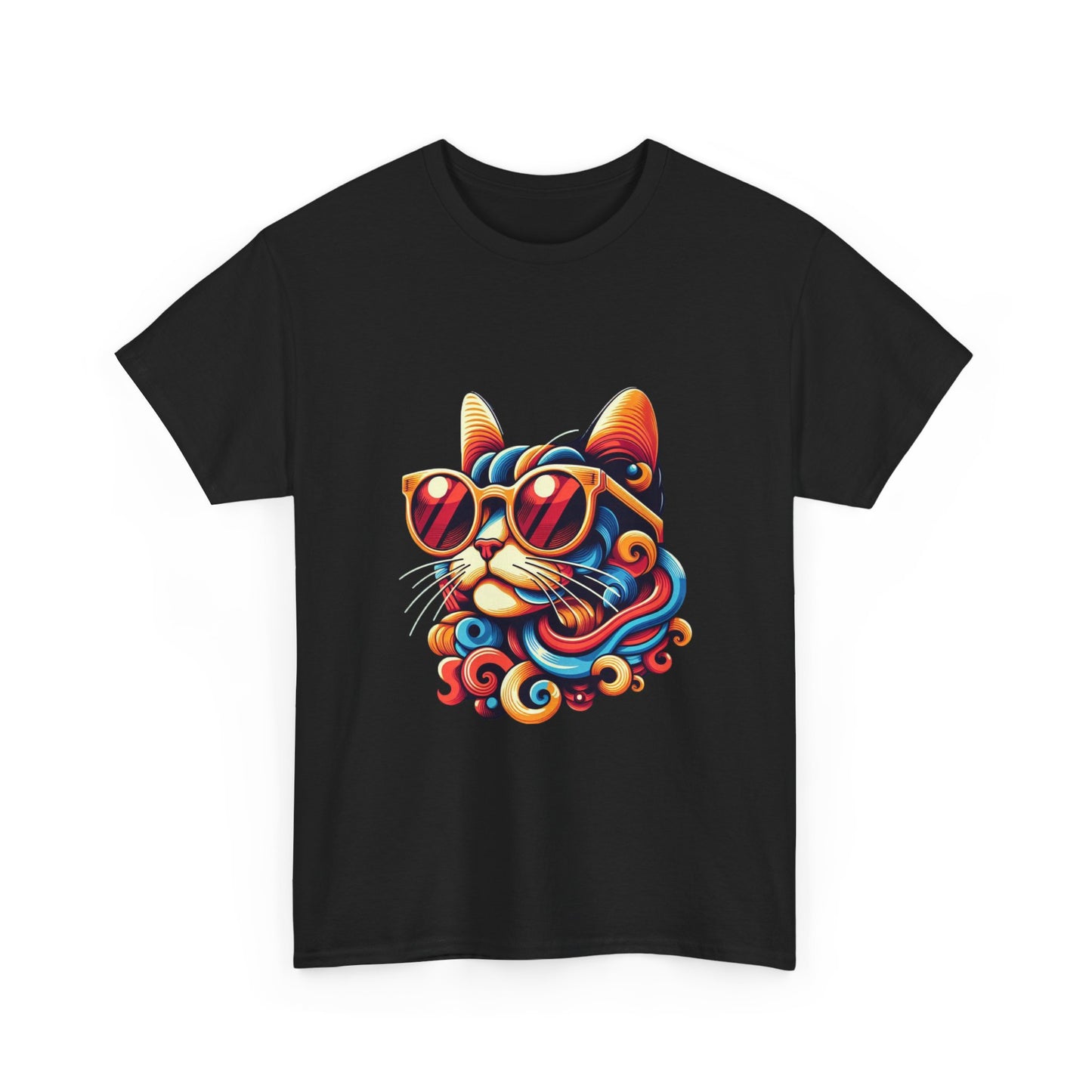 Women's Tee Shirt Glassy Cat