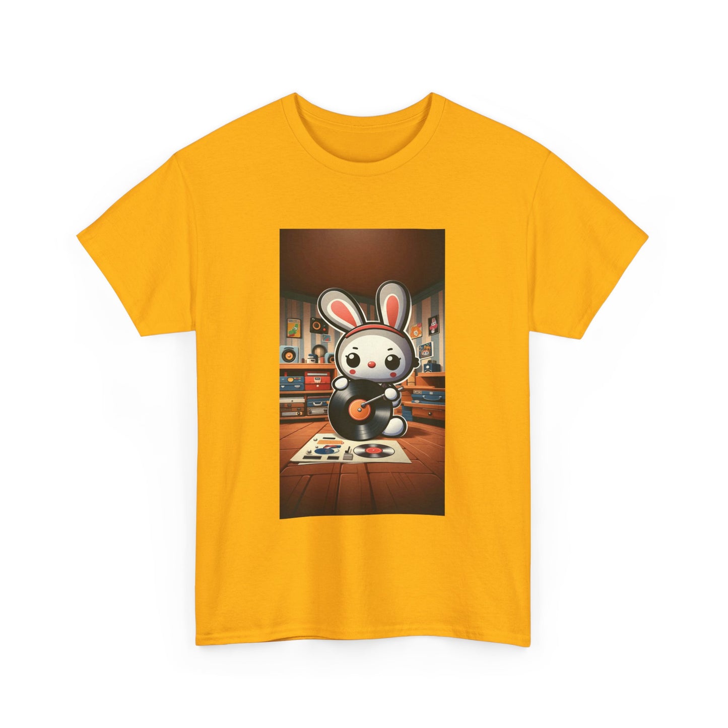 Women's T-Shirt Bunny Design Cotton Tee