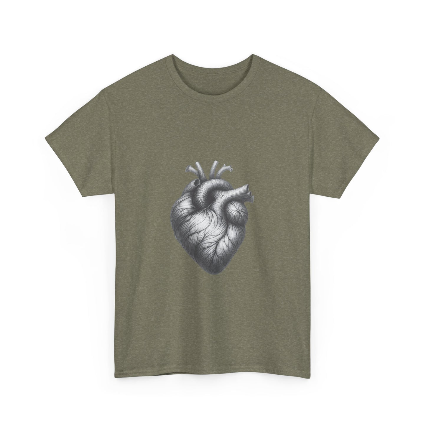 Men's Tee Shirt True Heart Unisex Heavy Cotton Tee