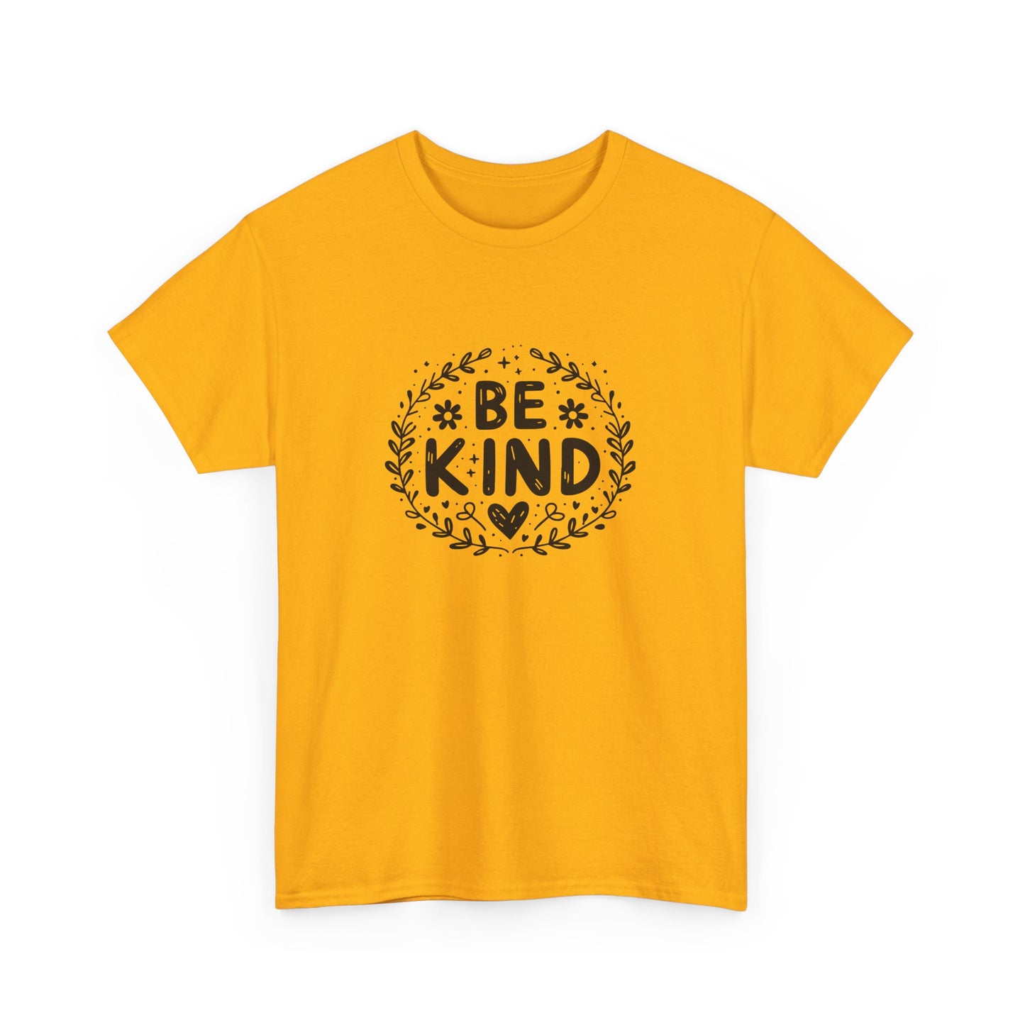 Women T-shirt Be Kind Heavy Cotton Tee