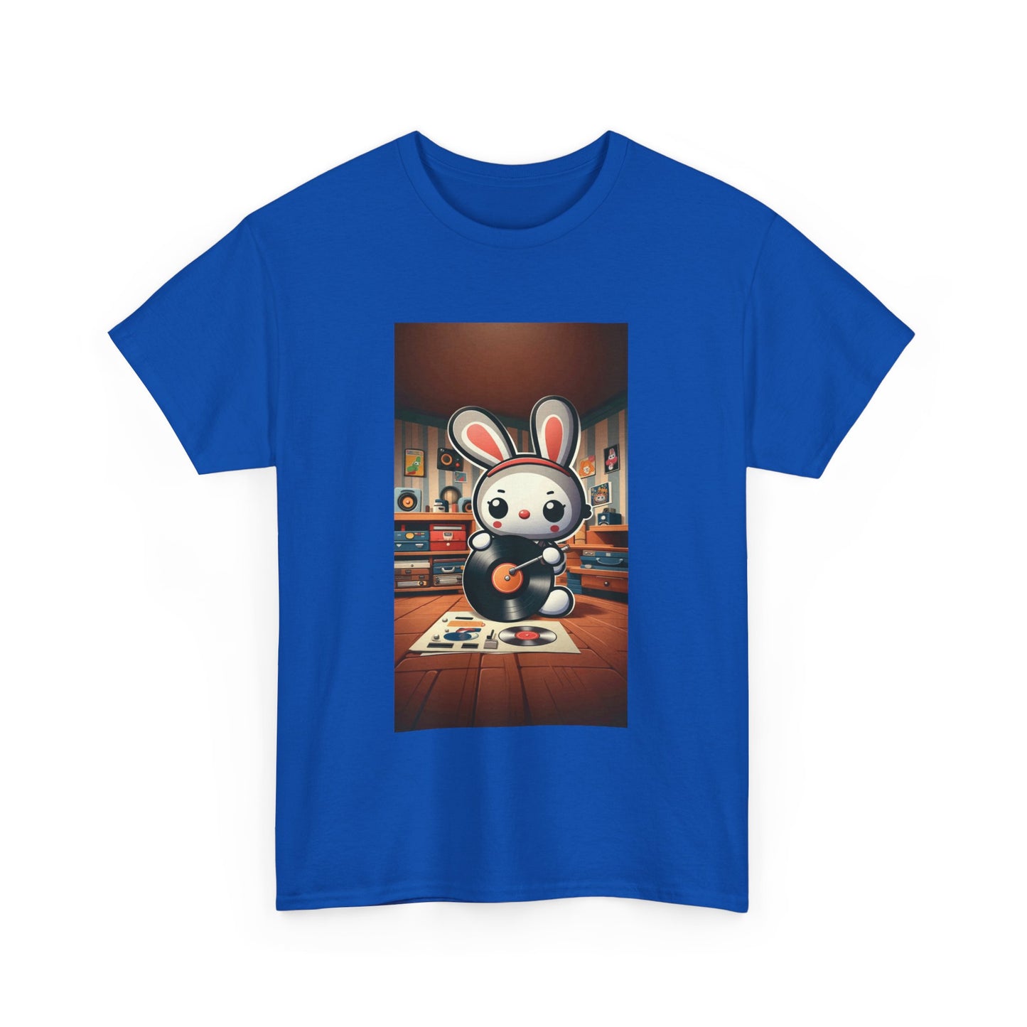 Women's T-Shirt Bunny Design Cotton Tee