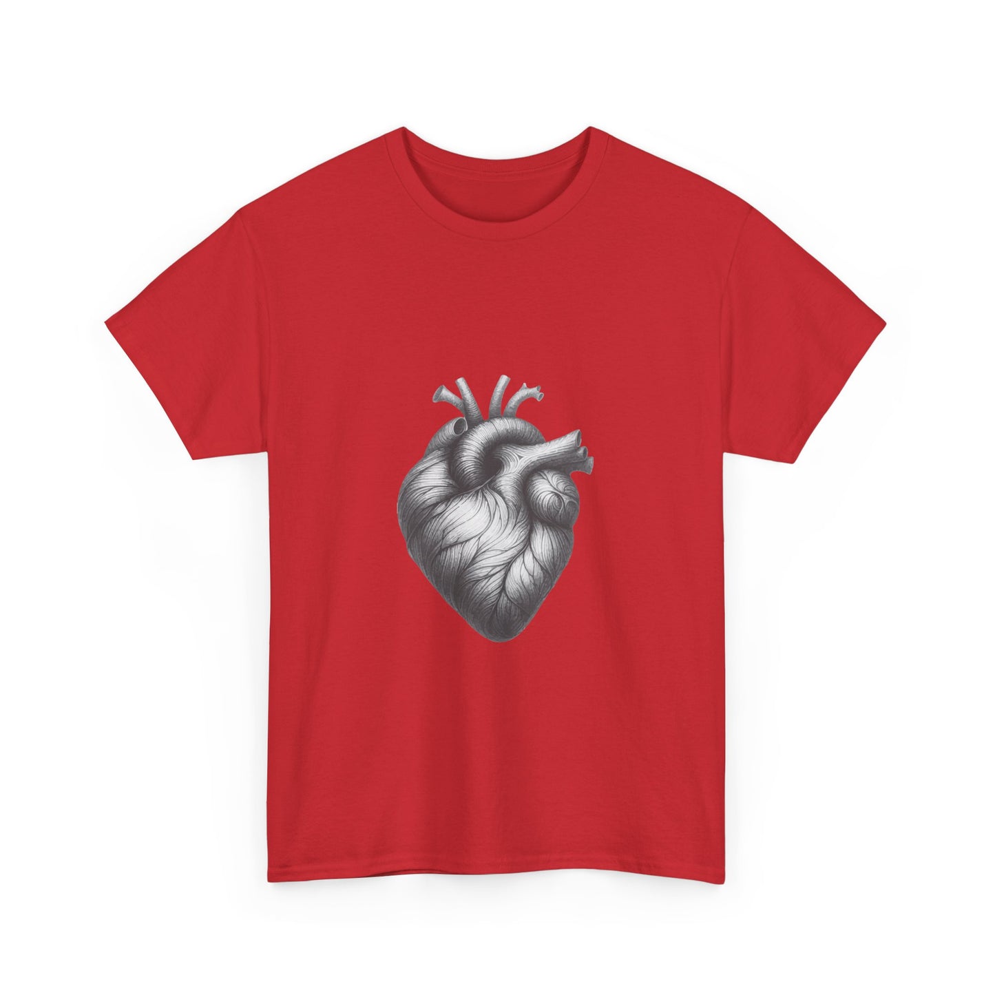 Men's Tee Shirt True Heart Unisex Heavy Cotton Tee