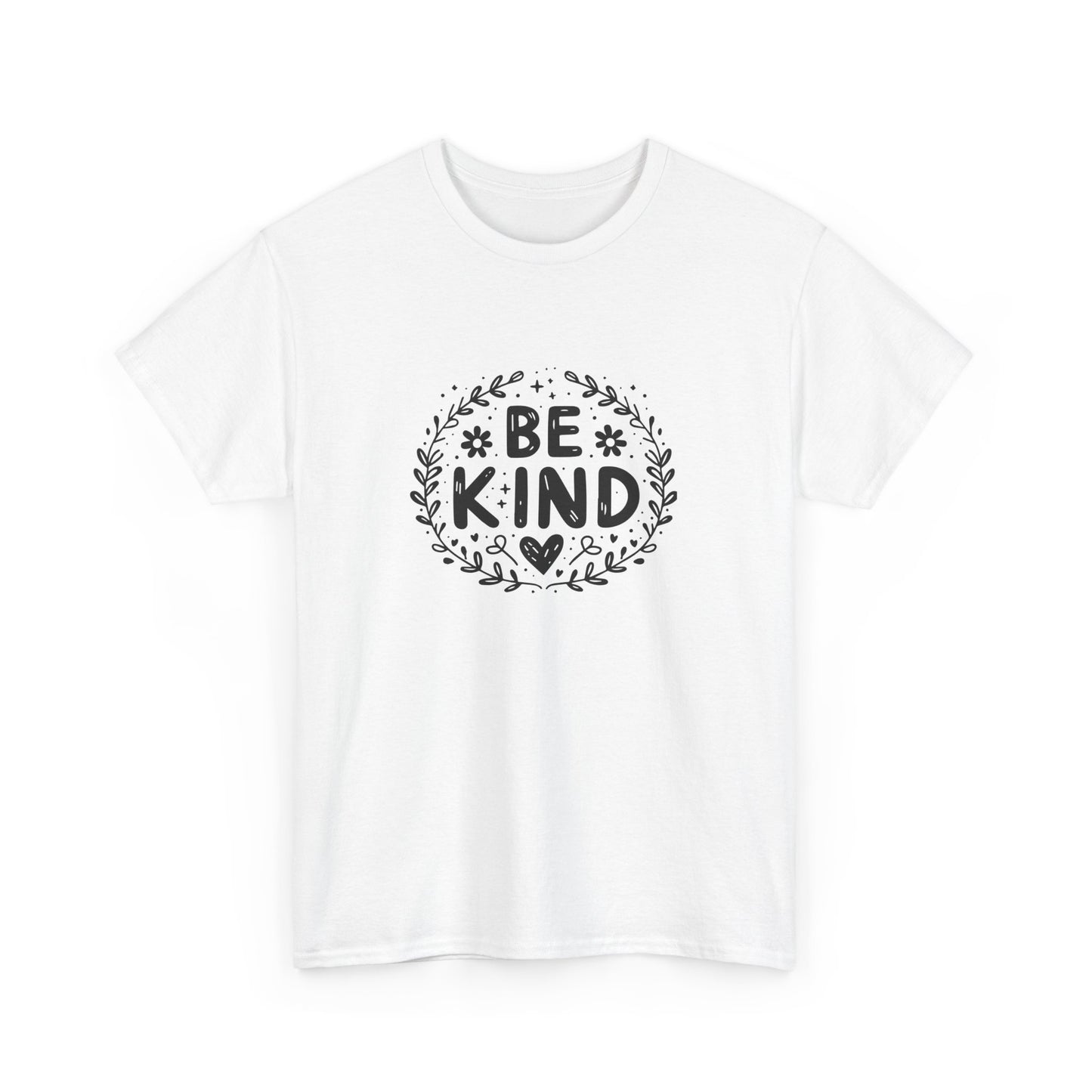 Women T-shirt Be Kind Heavy Cotton Tee