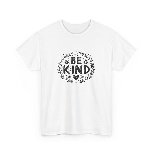 Women T-shirt Be Kind Heavy Cotton Tee