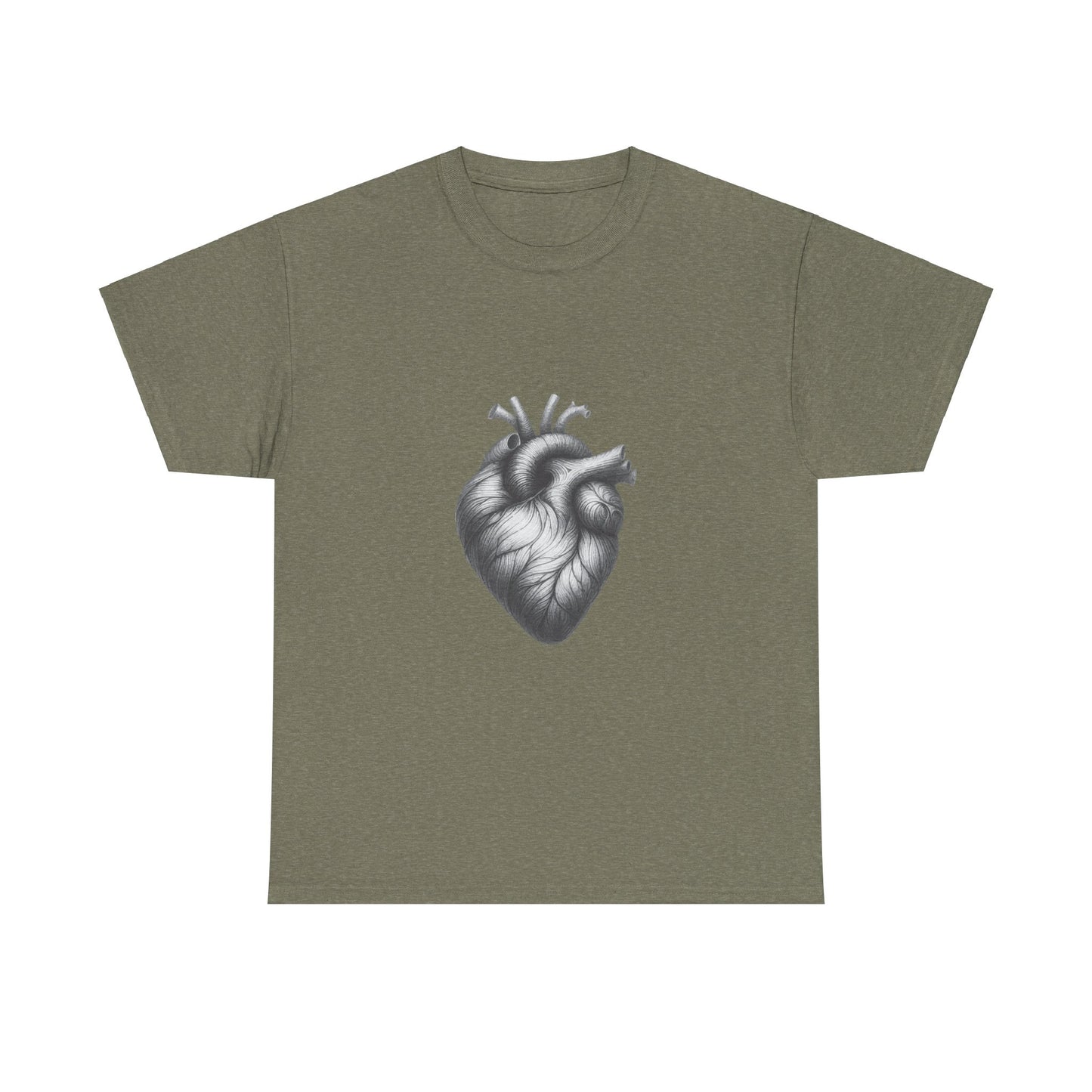 Men's Tee Shirt True Heart Unisex Heavy Cotton Tee