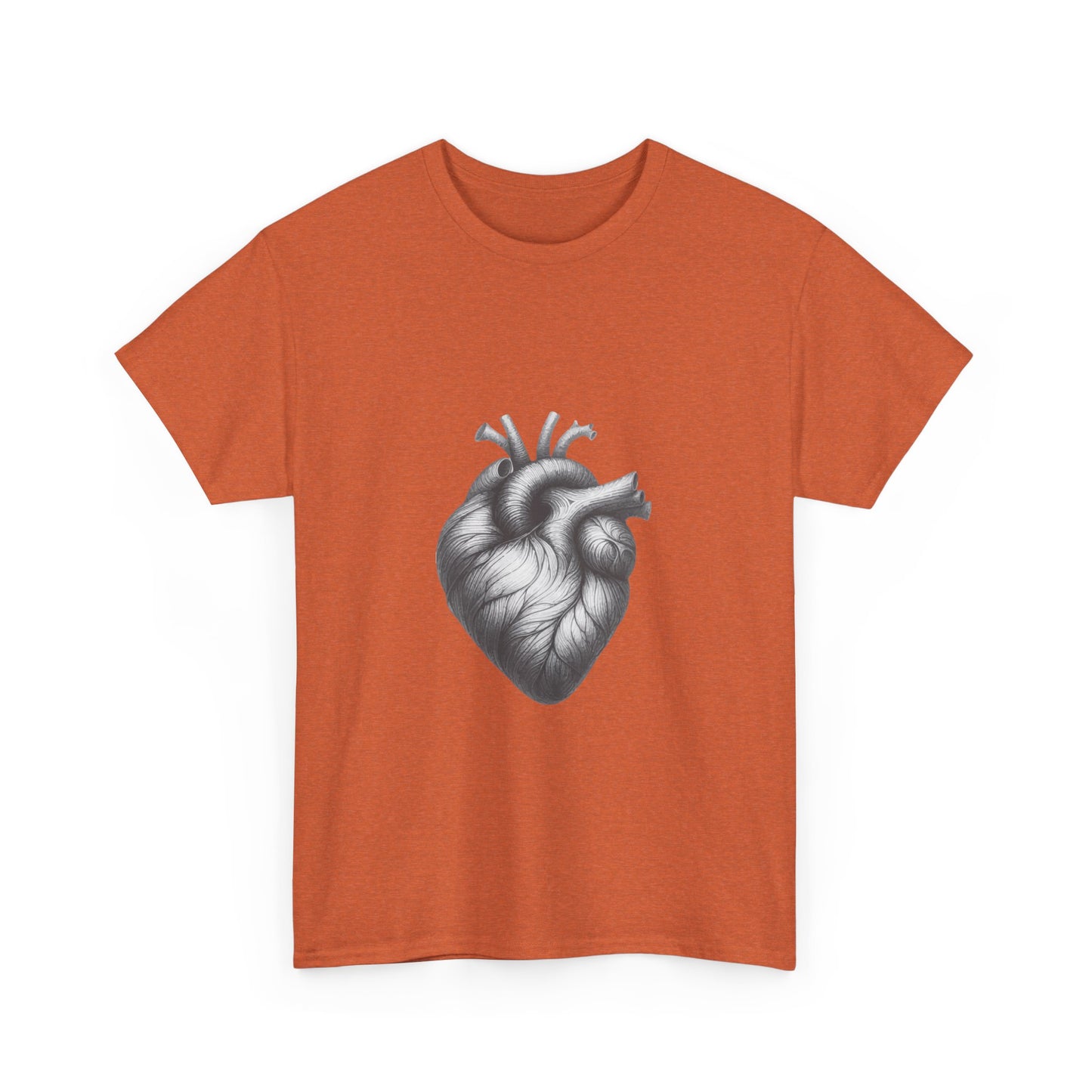 Men's Tee Shirt True Heart Unisex Heavy Cotton Tee