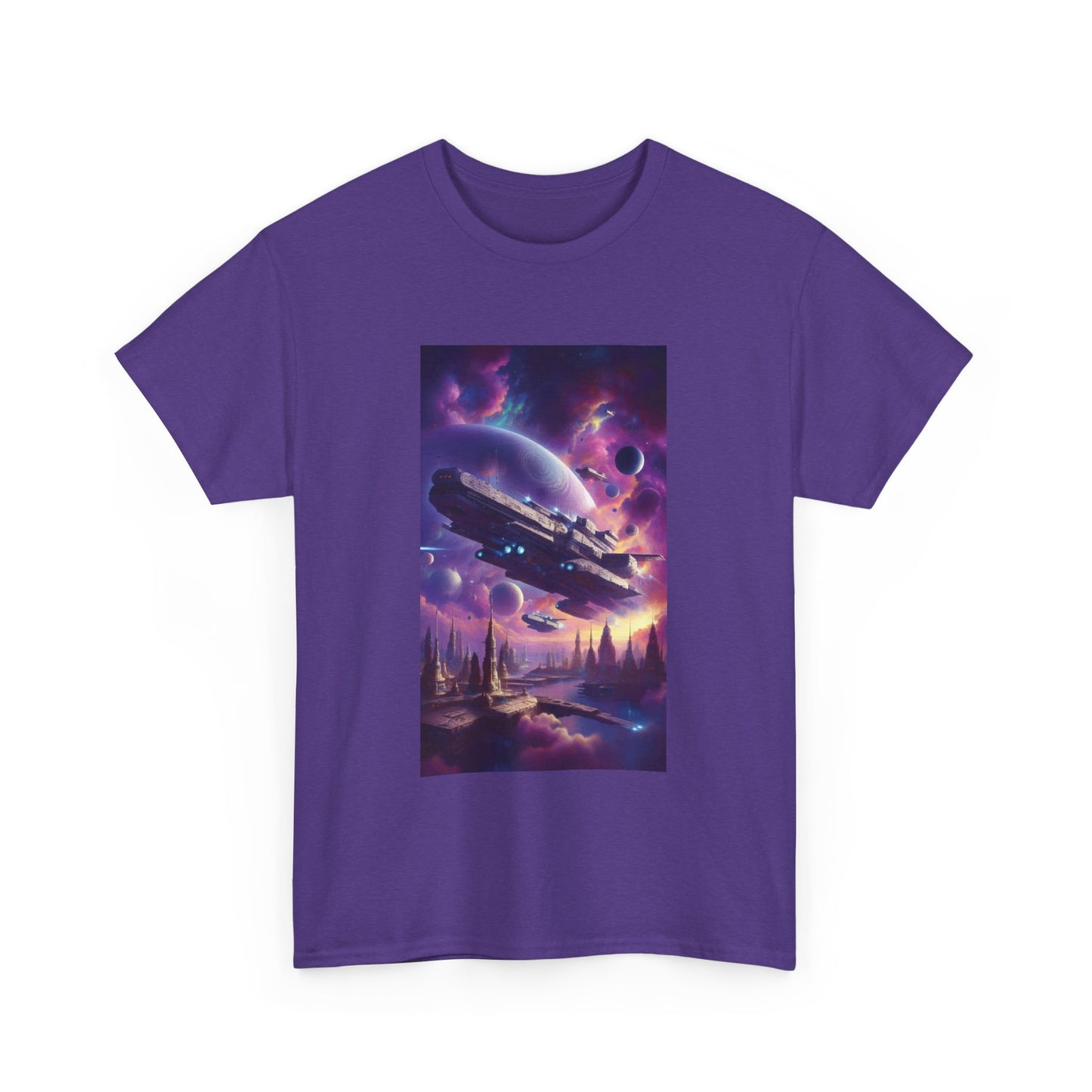 StarShip Men's Tee Shirt - Unisex Heavy Cotton Tee