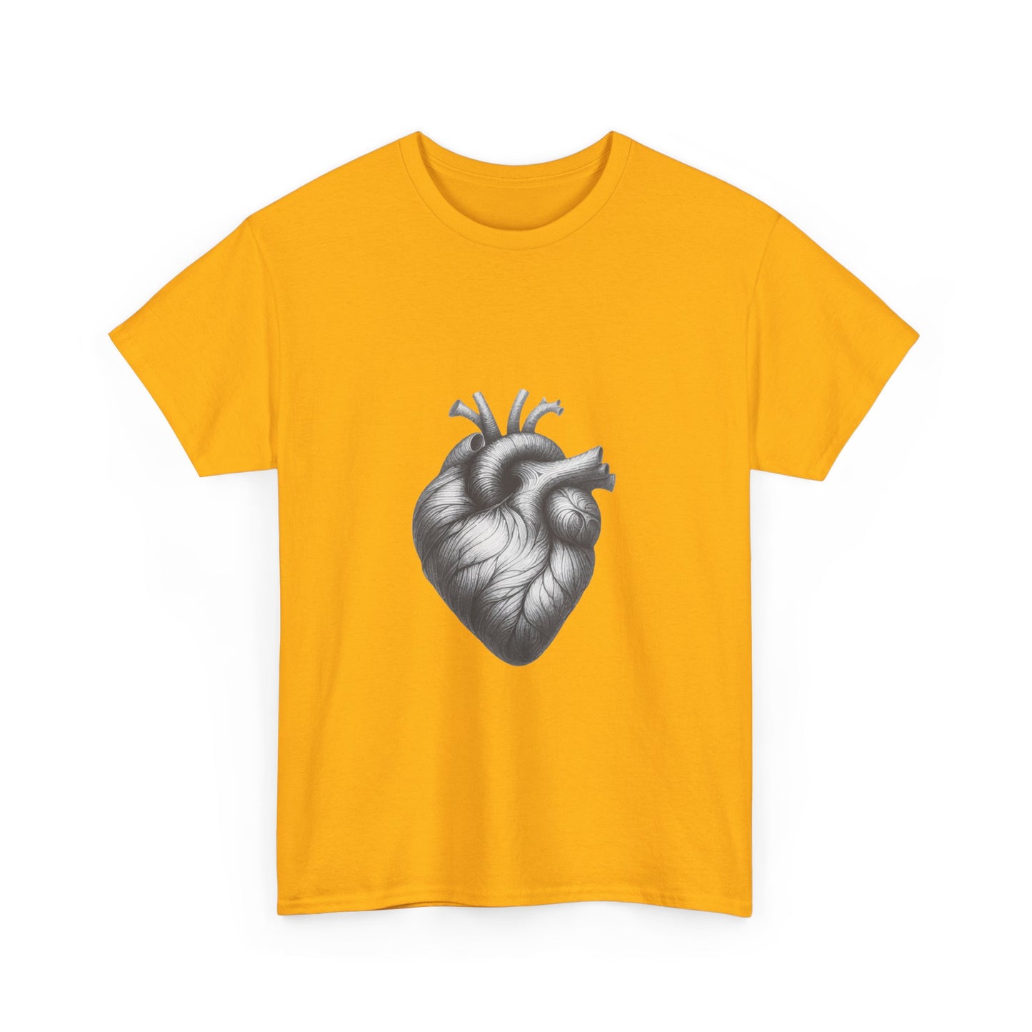 Men's Tee Shirt True Heart Unisex Heavy Cotton Tee