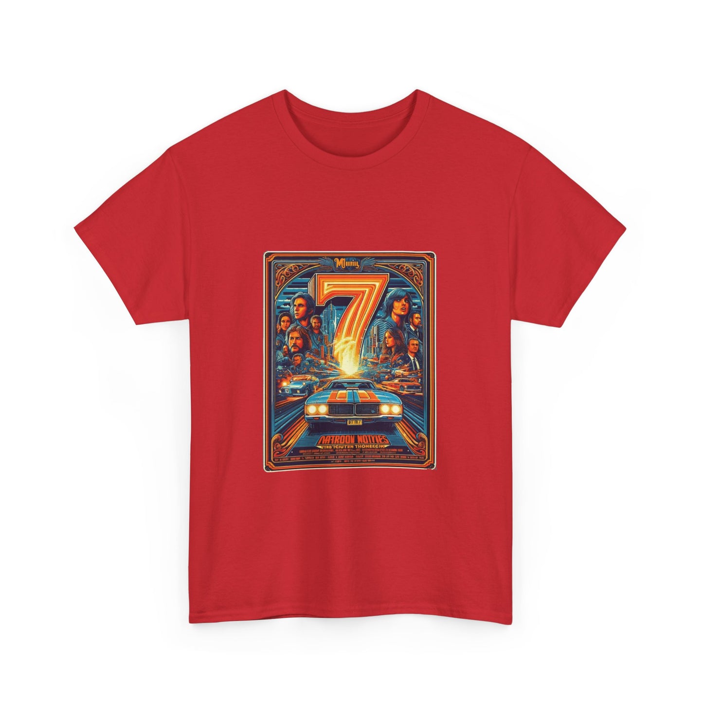 Men's 7's Unisex Heavy Cotton Tee T-Shirt