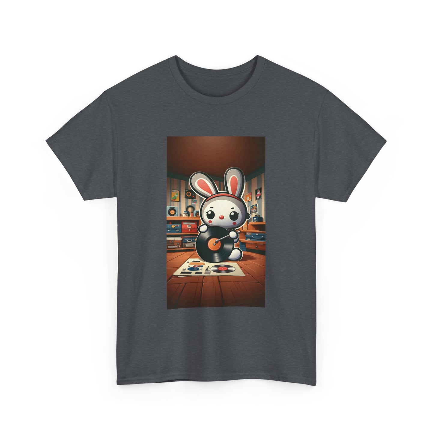 Women's T-Shirt Bunny Design Cotton Tee