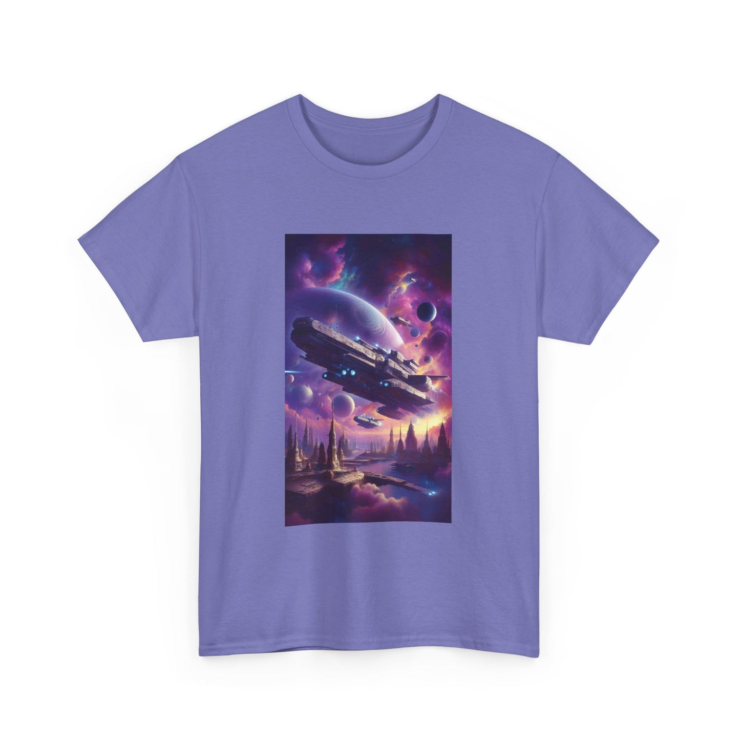 StarShip Men's Tee Shirt - Unisex Heavy Cotton Tee