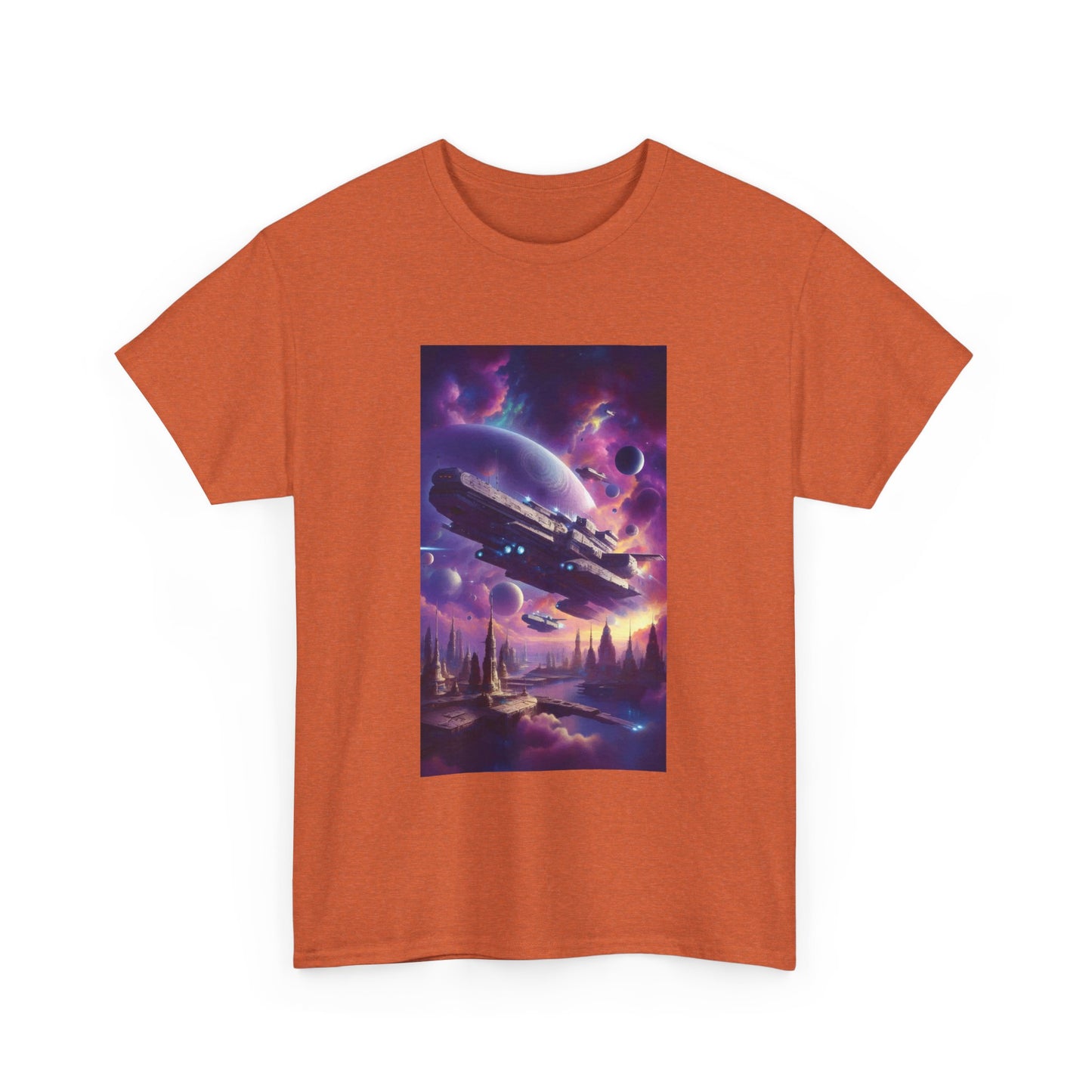 StarShip Men's Tee Shirt - Unisex Heavy Cotton Tee