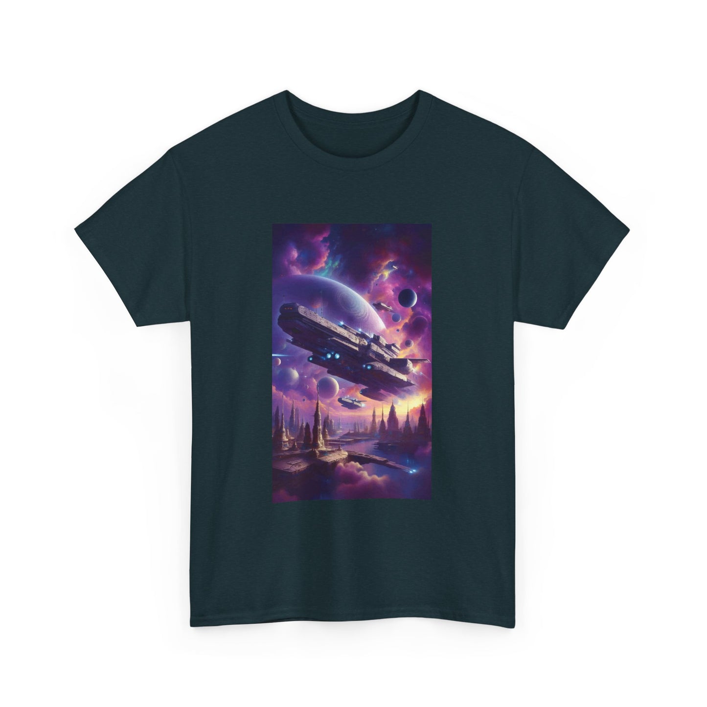 StarShip Men's Tee Shirt - Unisex Heavy Cotton Tee