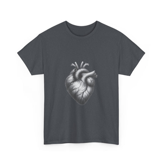 Men's Tee Shirt True Heart Unisex Heavy Cotton Tee