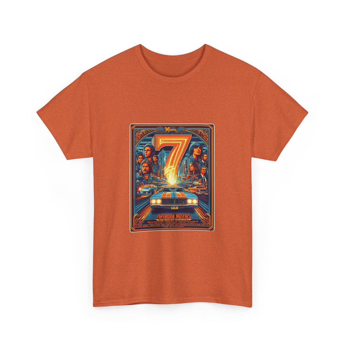 Men's 7's Unisex Heavy Cotton Tee T-Shirt