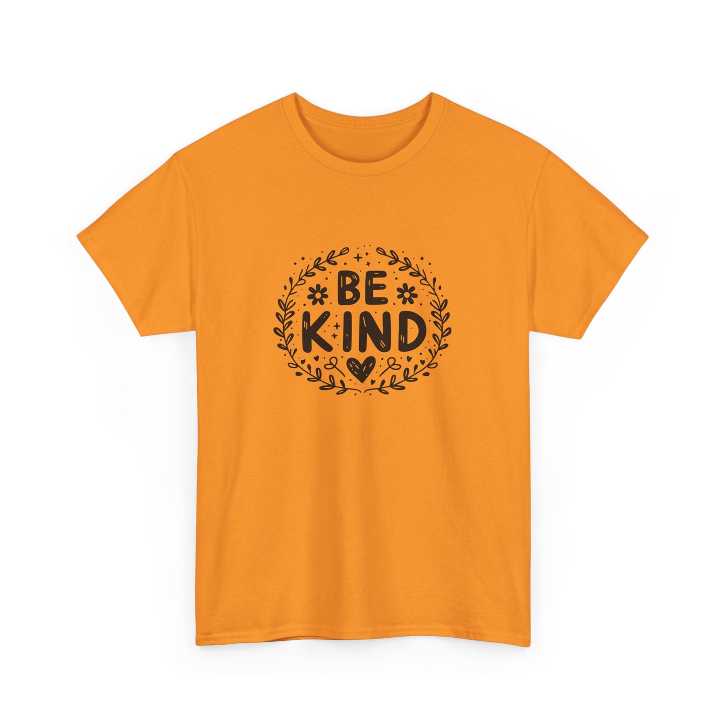 Women T-shirt Be Kind Heavy Cotton Tee